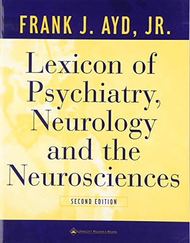 Lexicon of Psychiatry, Neurology and Neurosciences