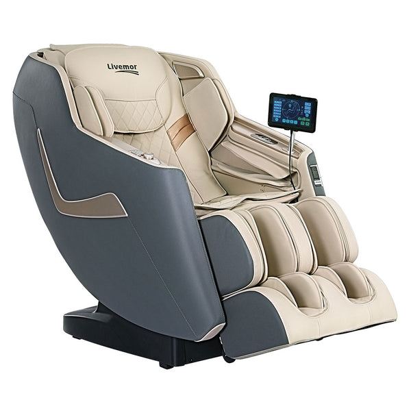 Livemor Massage Chair Electric Recliner Home Massager 3D Opal