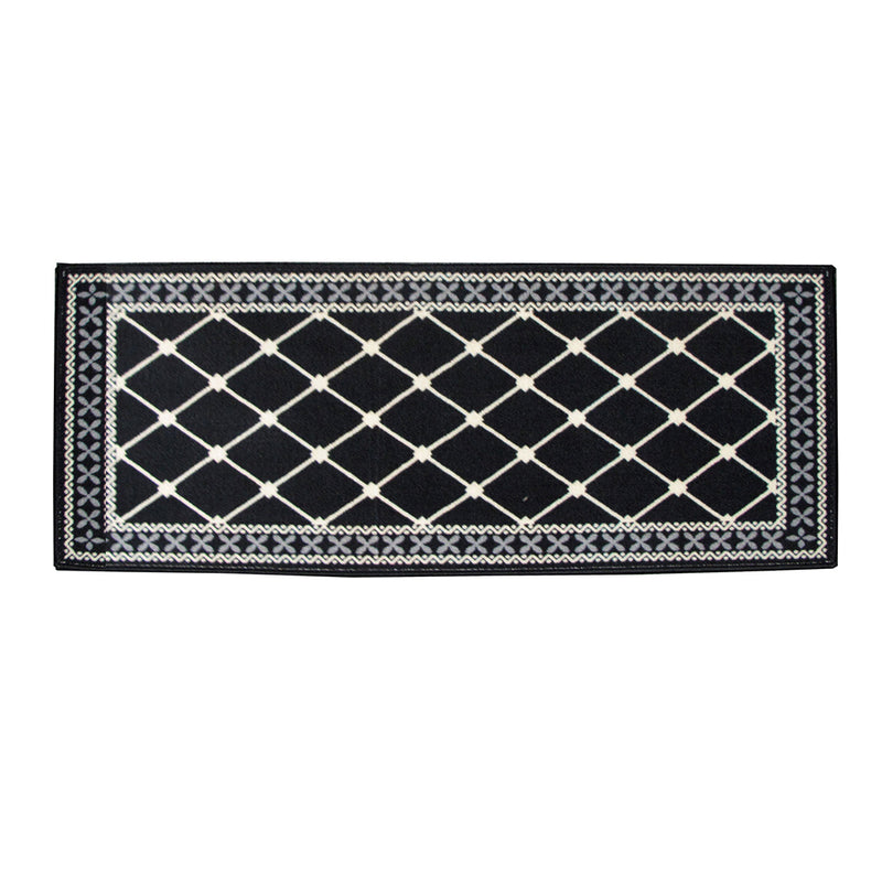 Mason Non Slip Bath Runner 50 x 120cm Black