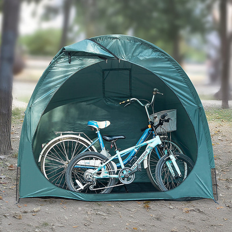 Bicycle Shelter Outdoor Bike Cave Garden Bike Storage Shed Tent Travel