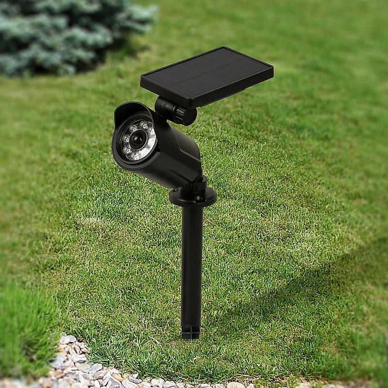 Solar LED Spotlight - Solar-powered motion-activated LED security light