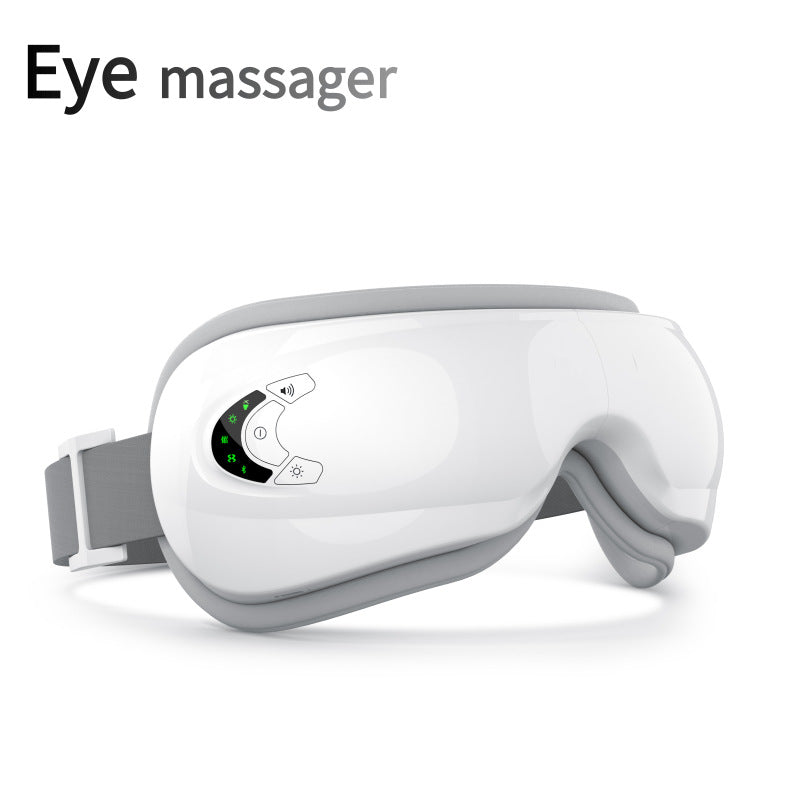 Eye Massager with Vibration and Heat Compression - Air Pressure Eye Therapy Device for Relaxation and Eye Care