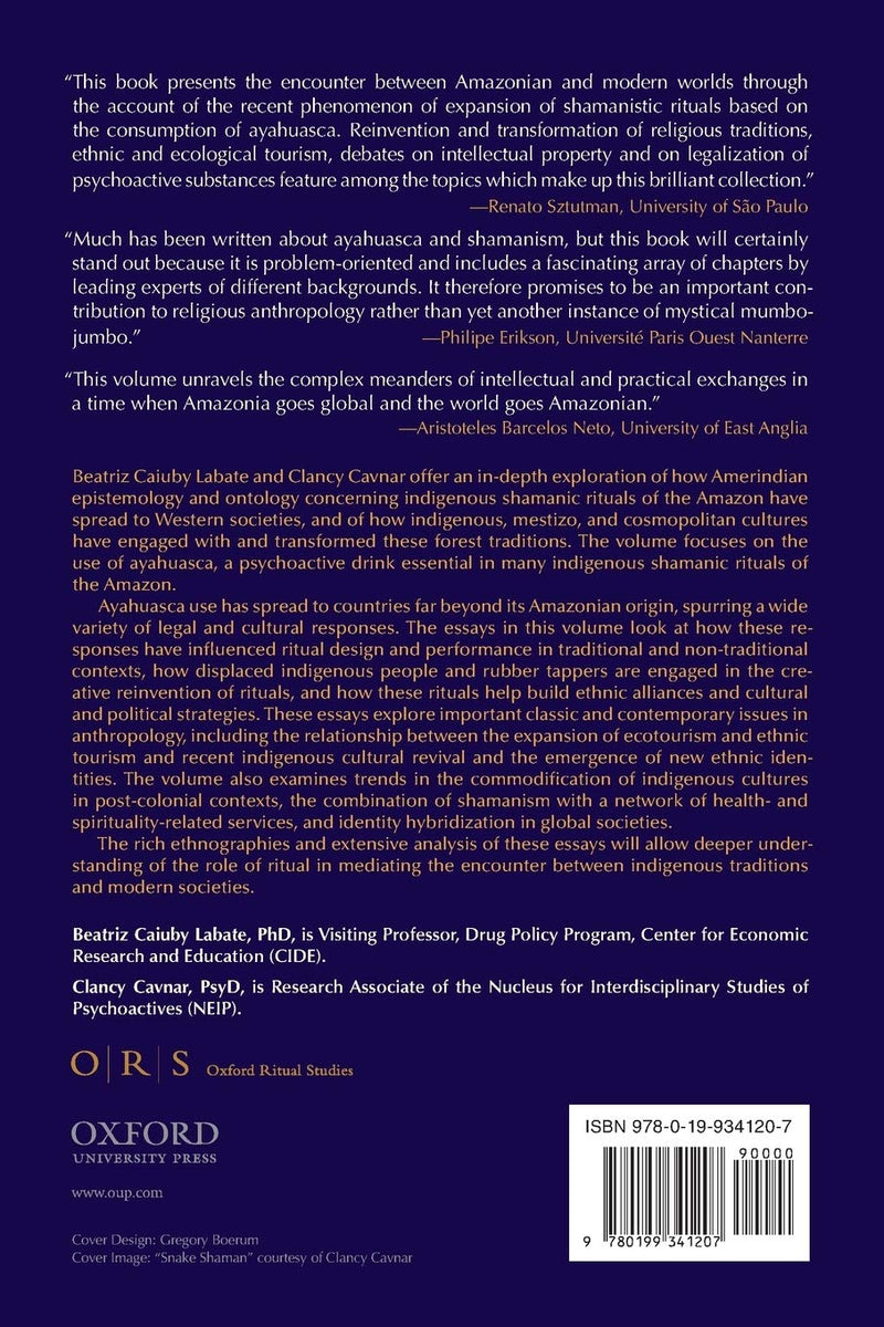Ayahuasca Shamanism in the Amazon and Beyond (Oxford Ritual Studies)