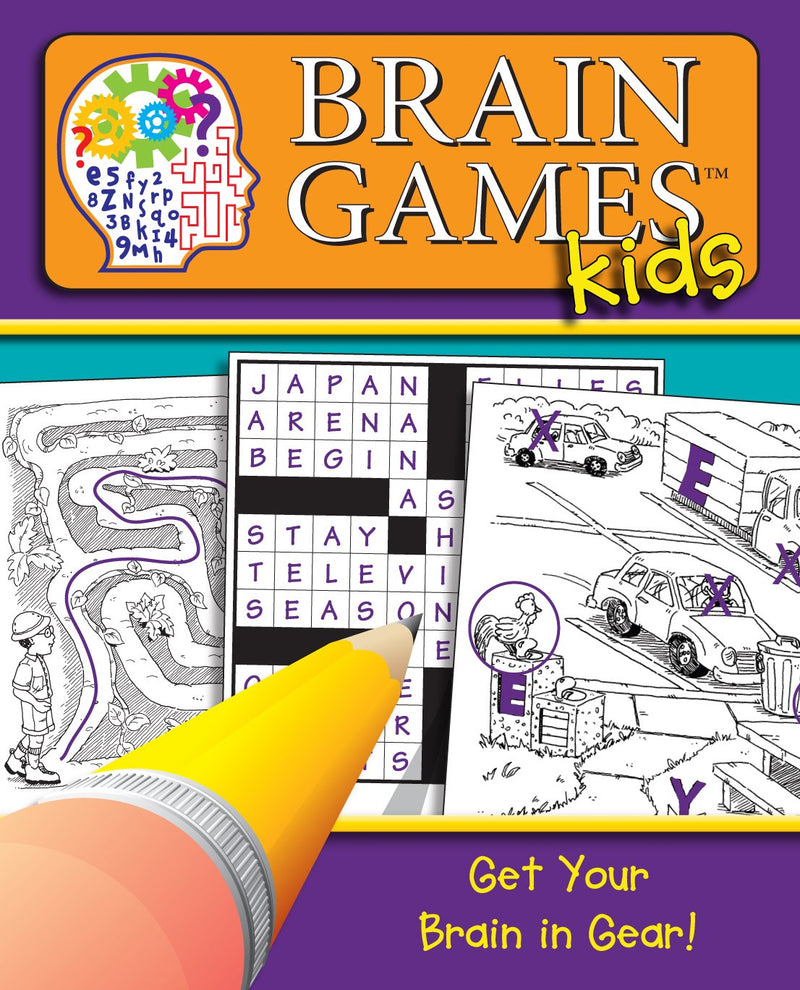 Brain Games for Kids: Get Your Brain in Gear!
