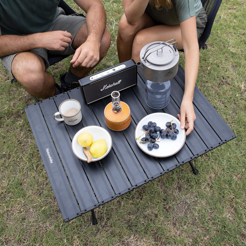 Naturehike Camping Detachable Table with Aluminum Alloy Material, Portable, Lightweight, Outdoor Furniture for Camping, Picnic, Hiking, and Other Outdoor Activities